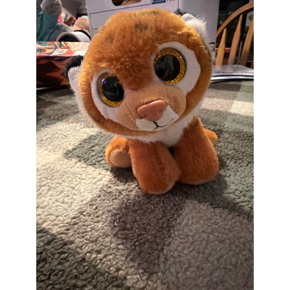 Ty Beanie Boos velvety Tiggs the Tiger Plush 6 inch 2017